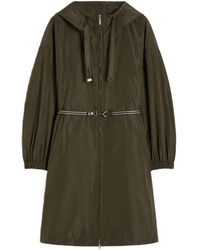 Max Mara - Water-Repellent Taffeta Parka - Lyst