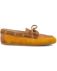 Miu Miu - Suede Loafer - Lyst
