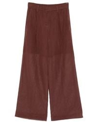 Brunello Cucinelli - Transparent Trousers - Lyst