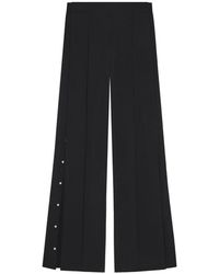Courreges - Snap-Twill Pressed-Crease Trousers - Lyst