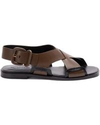 Tod's - Leather Sandals - Lyst