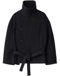 Lemaire - Short Wrap Coat - Lyst