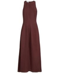 Brunello Cucinelli - Viscose Eco Linen Dress - Lyst
