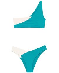 Eres - One-Shoulder Bicolour Beachwear - Lyst