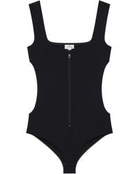 Courreges - Cut Out Stretch Techno Top - Lyst