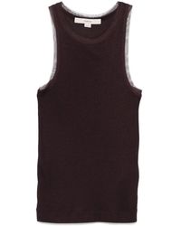 Remain - Tank Top With Mesh Edge - Lyst