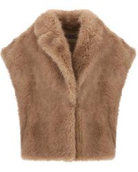 Herno - Faux-Fur Vest - Lyst