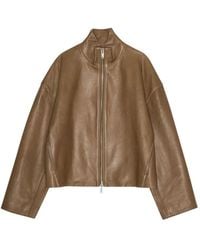 Remain - Bonded Leather Jacket - Lyst