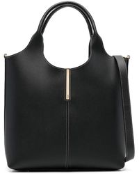 Tod's - Small Leather Tote Shopping Bag - Lyst