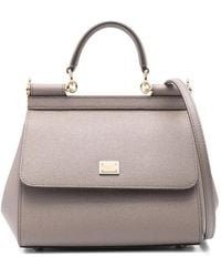 Dolce & Gabbana - Sicily Small Bag Stampa Dauphine - Lyst