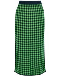 Guest In Residence - Gingham Skirt - Lyst