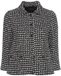 Herno - Giacca In Trend Tweed - Lyst