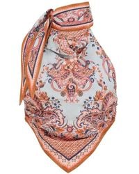 Zimmermann - Aster Scarf Bodice Top - Lyst