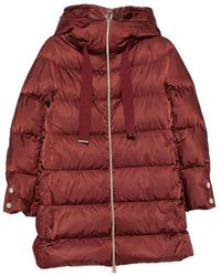 Herno - Piumino Medio Raso Con Cappuccio Hd - Lyst
