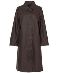 Rains - Concealed-Hood Press-Stud Coats - Lyst