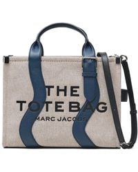 Marc Jacobs - Medium The Wavy Canvas Tote Bag - Lyst