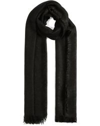 Fabiana Filippi - Metallic-Thread Fringed Scarf - Lyst