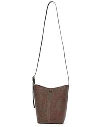 Etro - Paisley-Print Shoulder Bag - Lyst