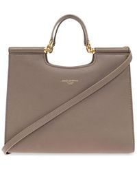 Dolce & Gabbana - Mini Leather Tote Handbag - Lyst