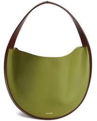 Jil Sander - Pivot Leather Hobo Bag - Lyst