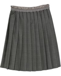 Miu Miu - Minigonna Plissé - Lyst