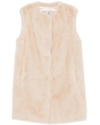 Herno - Faux Fur Vest - Lyst