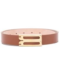 Victoria Beckham - Regular B Buckle Belt - Lyst