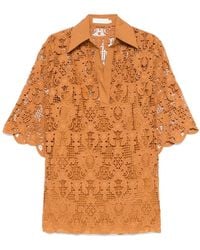 Zimmermann - Coco Lace Tunic Top - Lyst
