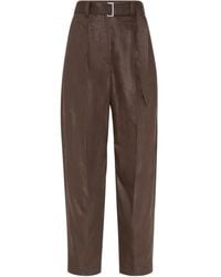 Brunello Cucinelli - Pantaloni Con Cintura - Lyst