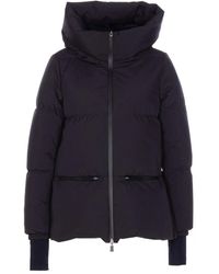 Herno - 2Layers Hooded Short Down Jacket Clothing - Lyst