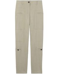 Proenza Schouler - Tapered Pocket-detail Trousers - Lyst