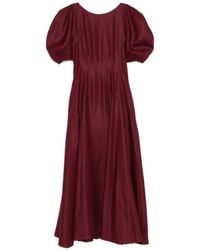 Gabriela Hearst - Puff-Sleeve Maxi Dress - Lyst