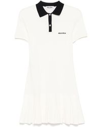 Miu Miu - Mini Polo Dress - Lyst