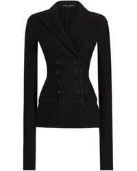 Dolce & Gabbana - Wool Cloth Blazer - Lyst