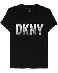 DKNY - Logo Tee - Lyst