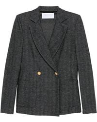 Harris Wharf London - Double Breasted Jacket - Lyst