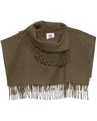 By Malene Birger - Turtla Wool Fringe Bib - Lyst