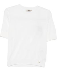 Herno - Short Sleeve Sweater - Lyst