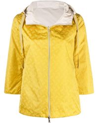 Herno Short Coat - Yellow