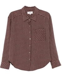 Xirena - Jordy Checked Buttoned-Down Shirt - Lyst