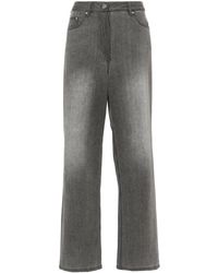 Remain - Drapy Denim Trousers - Lyst