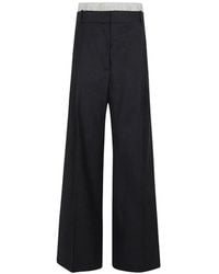 Rohe - Trousers With Boxer-style Detail - Lyst