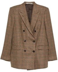 Tagliatore - Prince Of Wales Jasmine Blazer - Lyst