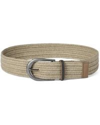 Brunello Cucinelli - Braided Loop Belt - Lyst