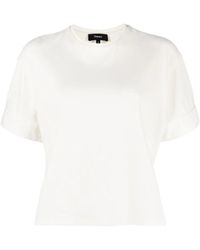 Theory - Drop-Shoulder Piqué T-Shirt - Lyst