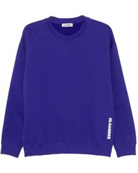 Jil Sander - Logo-Print Sweatshirt - Lyst