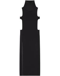 Courreges - Cut-Out High-Neck Maxi Dress - Lyst