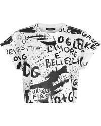 T-shirt Dolce & Gabbana da donna - Fino al 50% di sconto su Lyst.it
