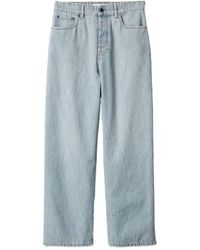 Miu Miu - Denim Chambry Trousers - Lyst