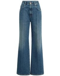 Brunello Cucinelli - Flared-Leg Denim Jeans - Lyst